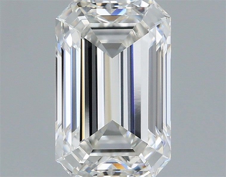 1.23 ct. emerald Lab Grown Diamond front image