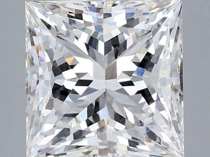 3.07 ct. princess Lab Grown Diamond front image