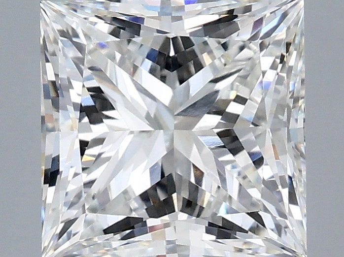 3.25 ct. princess Lab Grown Diamond front image