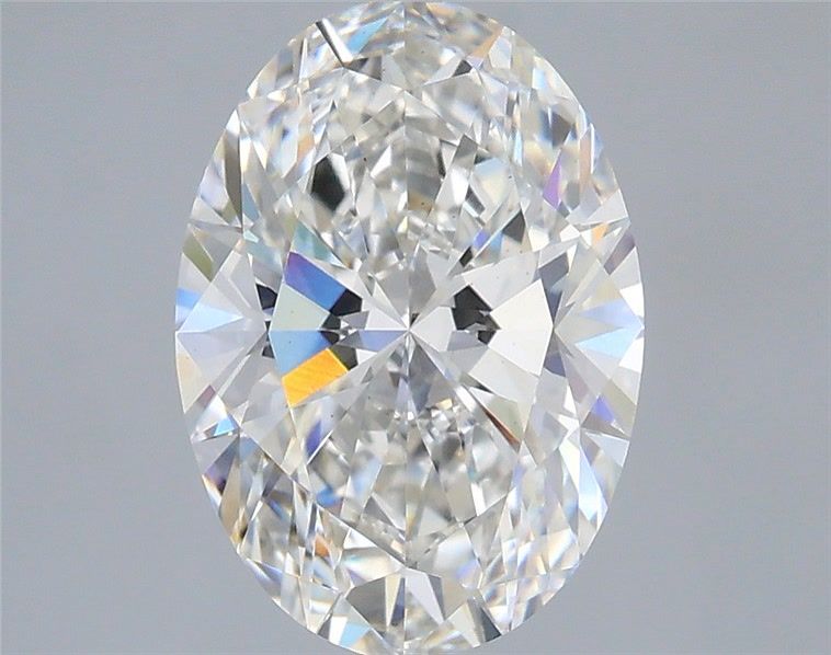 2.58 ct. oval Lab Grown Diamond front image