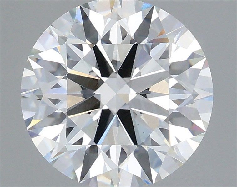 2.67 ct. round Lab Grown Diamond front image