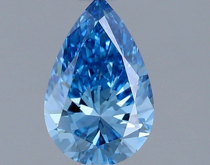 0.99 CT Fancy Vivid Blue PEAR