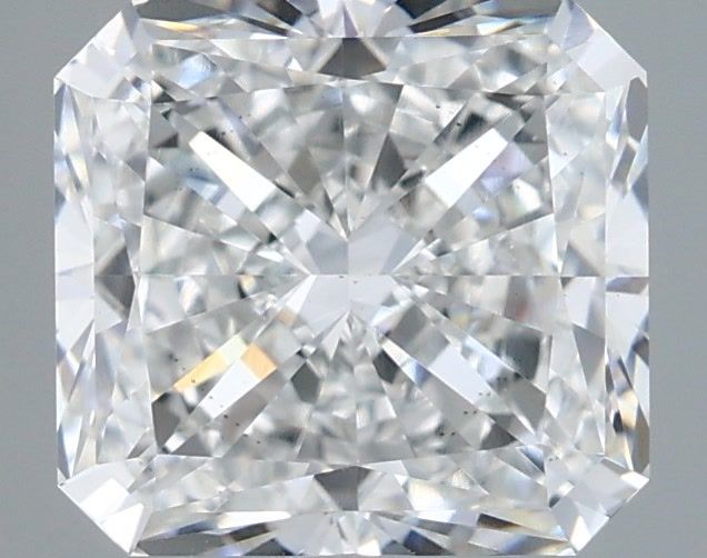 2.54 ct lab-grown Square radiant Diamond