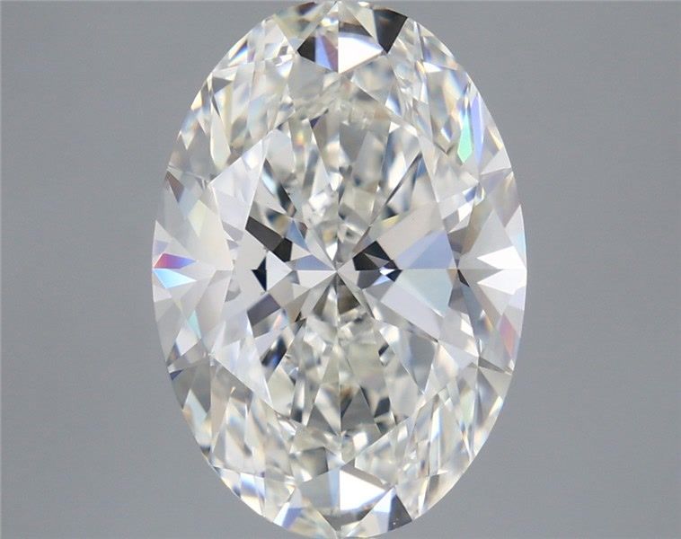 5.02 ct. oval Lab Grown Diamond front image