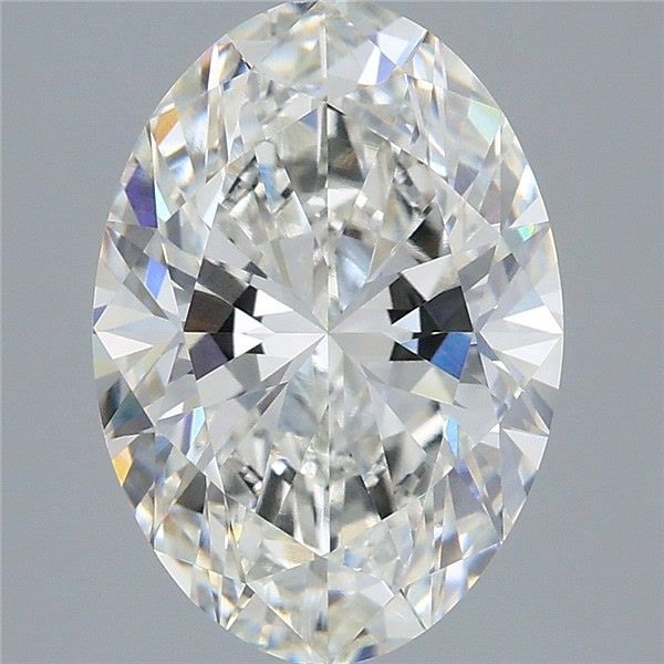 3.50 ct. oval Lab Grown Diamond front image