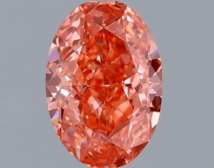 1.00 ct. oval Lab Grown Diamond front image
