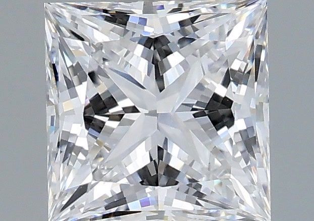 1.40 ct. princess Lab Grown Diamond front image