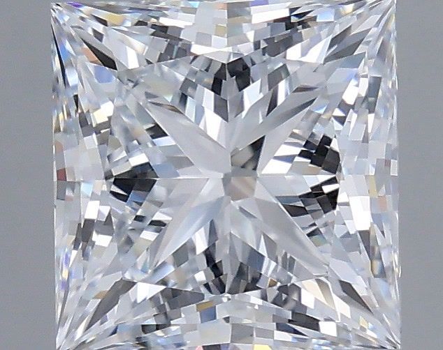 3.19 ct. princess Lab Grown Diamond front image