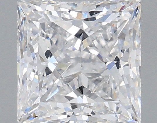 0.91 ct. princess Lab Grown Diamond front image