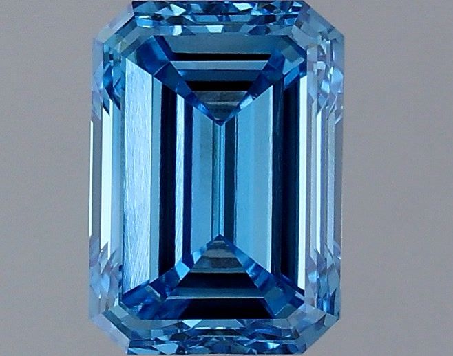 1.42 ct. emerald Lab Grown Diamond front image