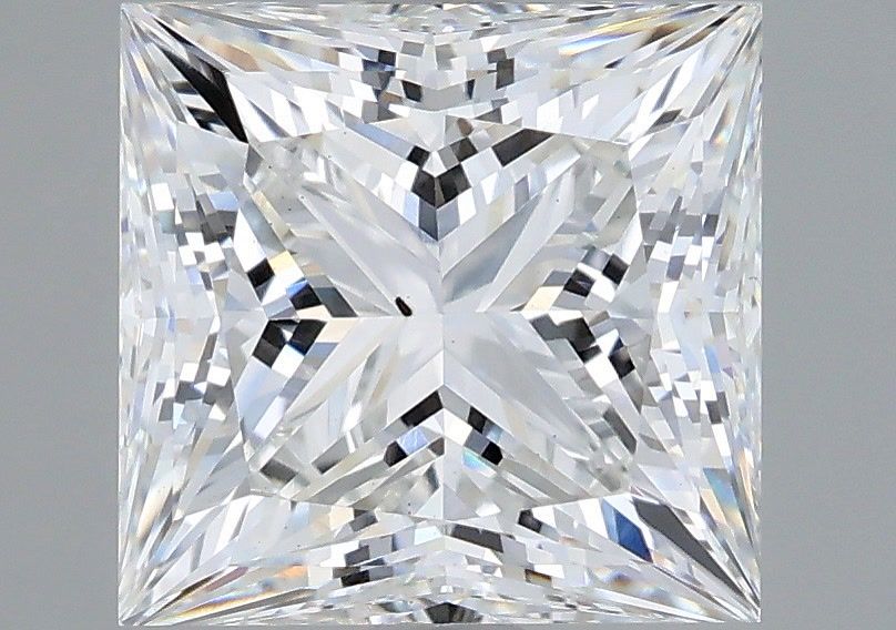 3.03 ct. princess Lab Grown Diamond front image