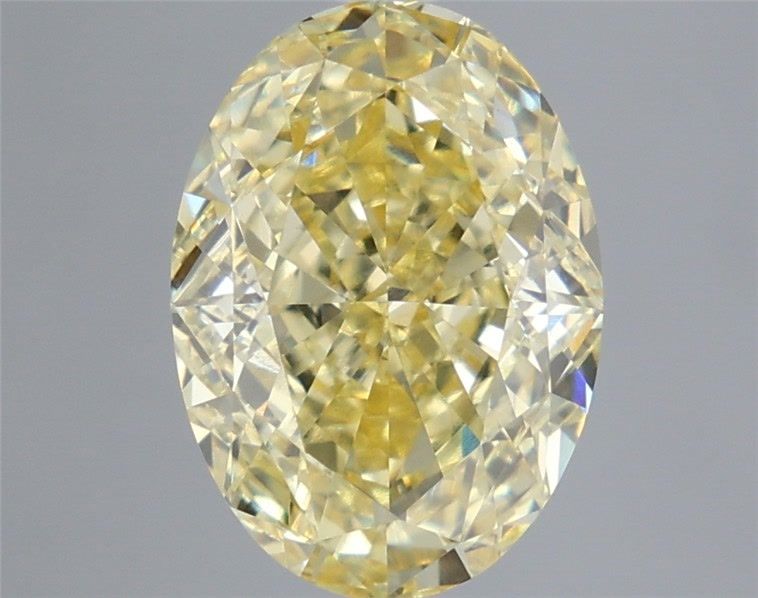 4.58 ct. oval Lab Grown Diamond front image