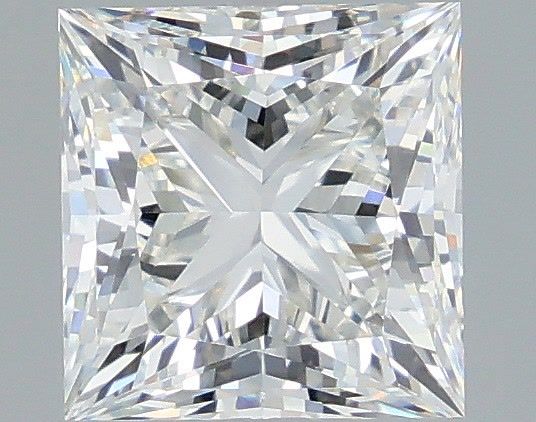 2.14 ct. princess Lab Grown Diamond front image