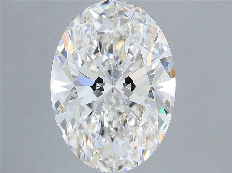 4.24 ct. oval Lab Grown Diamond front image