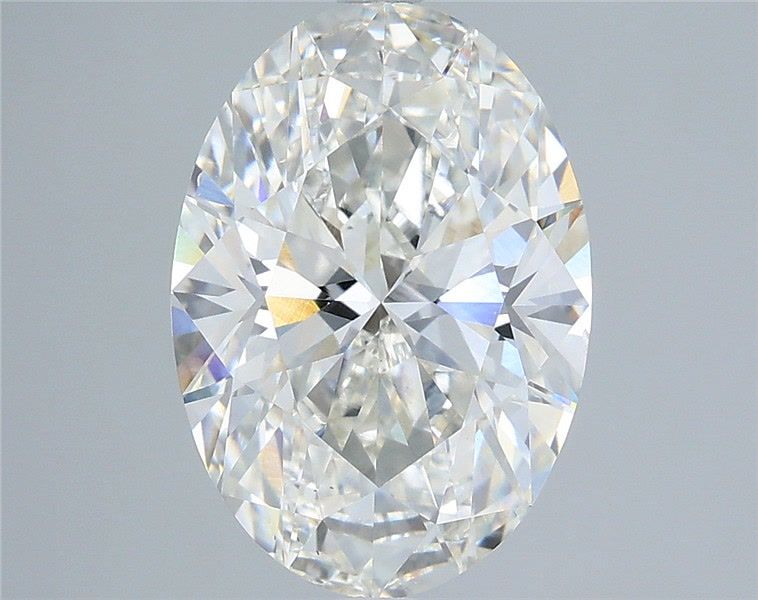 4.10 ct. oval Lab Grown Diamond front image