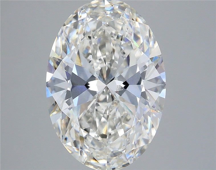 5.05 ct. oval Lab Grown Diamond front image