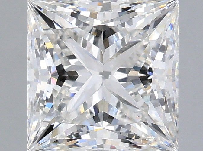 2.16 ct. princess Lab Grown Diamond front image