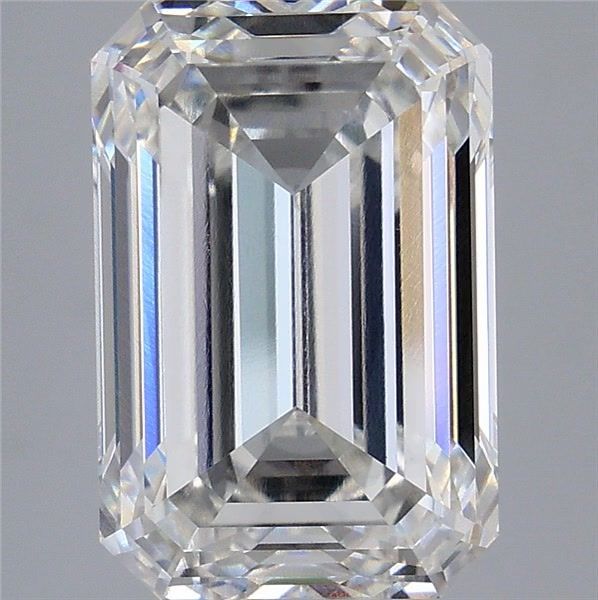 7.58 ct. emerald Lab Grown Diamond front image
