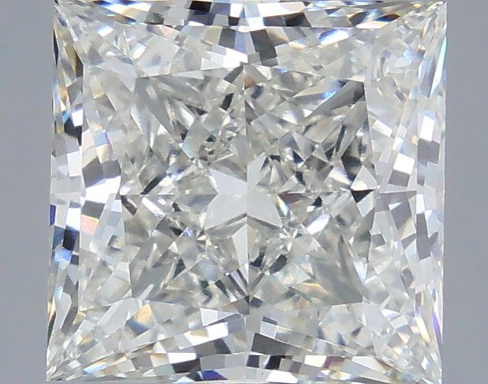 4.37 ct. princess Lab Grown Diamond front image