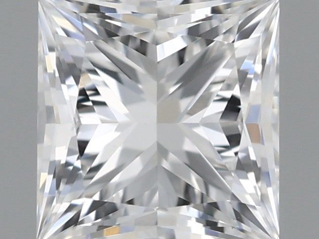 0.61 ct. princess Lab Grown Diamond front image