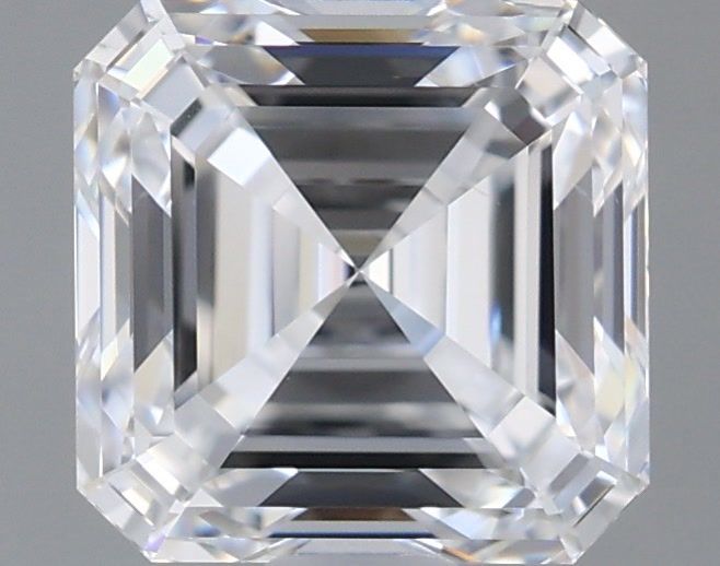 1.51 ct lab-grown Asscher Diamond