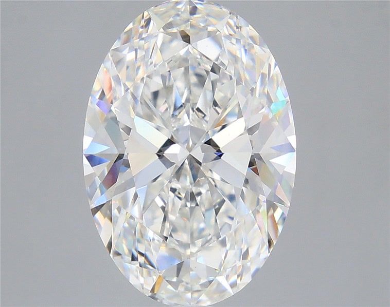 5.06 ct. oval Lab Grown Diamond front image