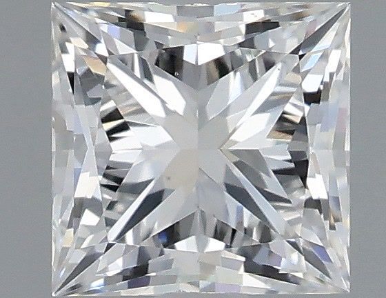 0.64 ct. princess Lab Grown Diamond front image
