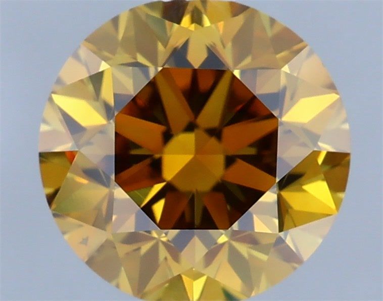 Diament 1.01 ct Fancy Deep Brown Yellow/VS2