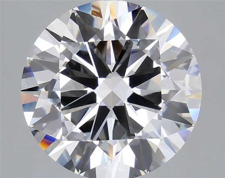 6.02 ct. round Lab Grown Diamond front image