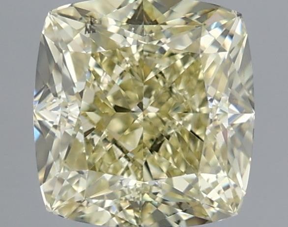 Diament 2.01 ct Fancy Greenish Yellow/SI1