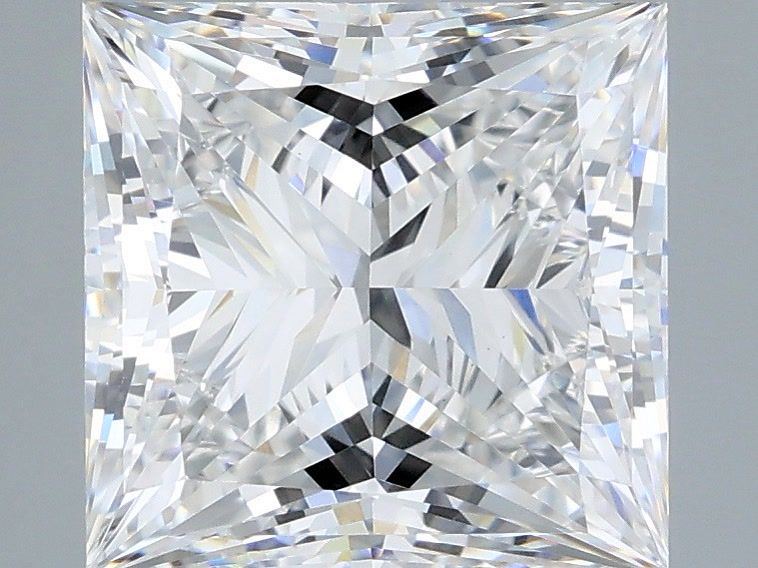 4.04 ct. princess Lab Grown Diamond front image
