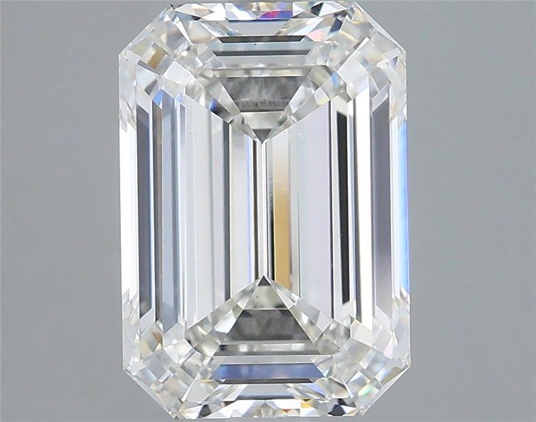 3.58 ct. emerald Lab Grown Diamond front image