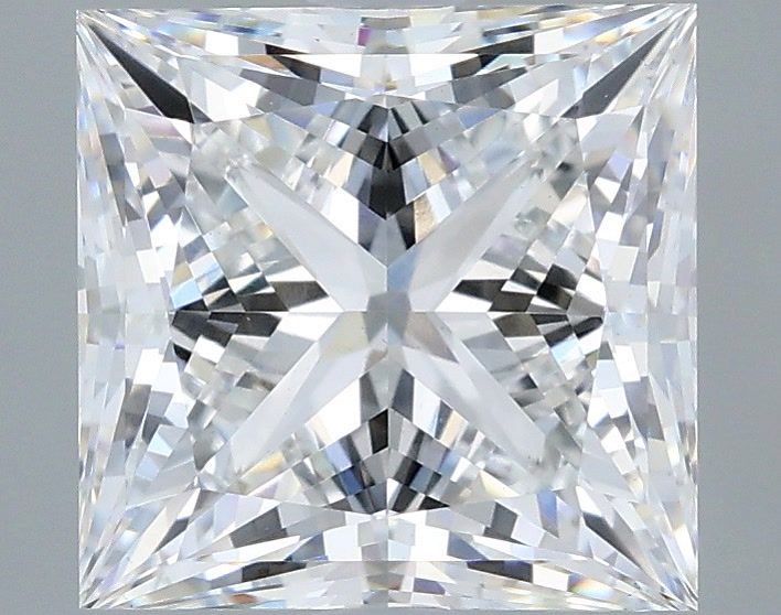 3.59 ct. princess Lab Grown Diamond front image