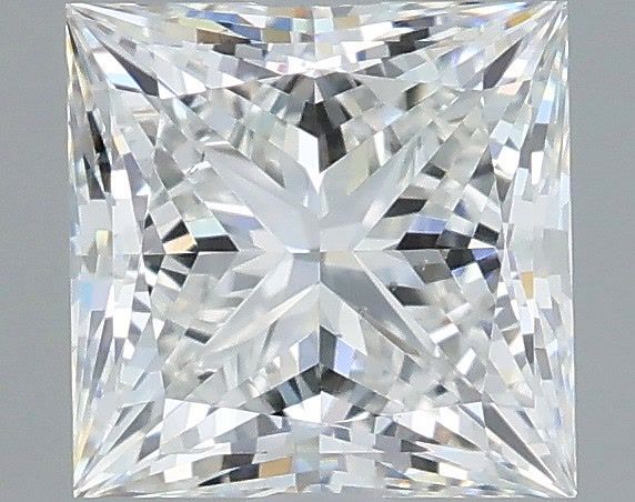 1.10 ct. princess Lab Grown Diamond front image