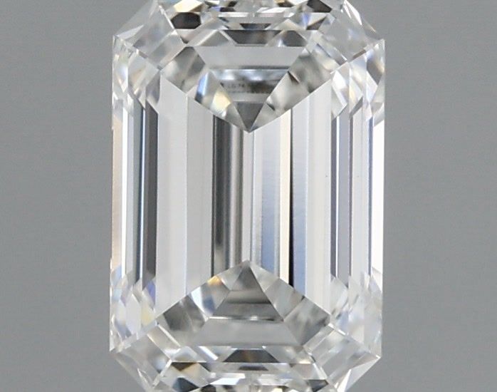 0.65 ct. emerald Lab Grown Diamond front image