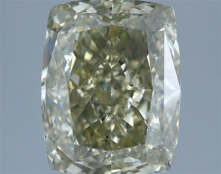 Diament 2.02 ct Fancy Dark Brown Greenish Yellow/SI1