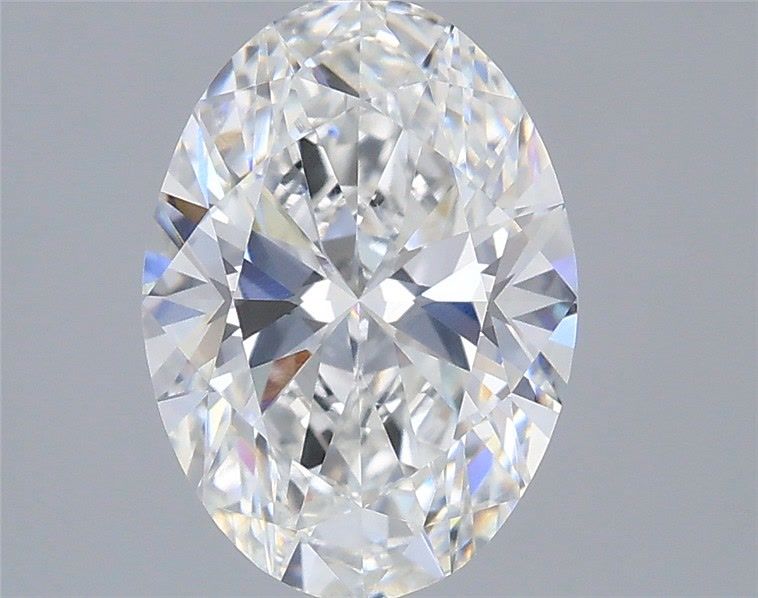 2.08 ct. oval Lab Grown Diamond front image