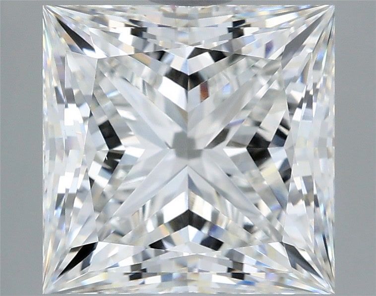 5.03 ct. princess Lab Grown Diamond front image