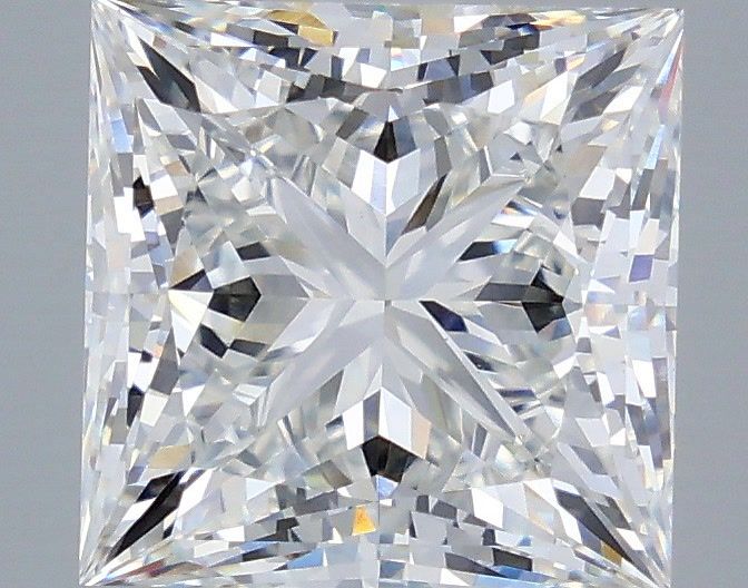 5.02 ct. princess Lab Grown Diamond front image