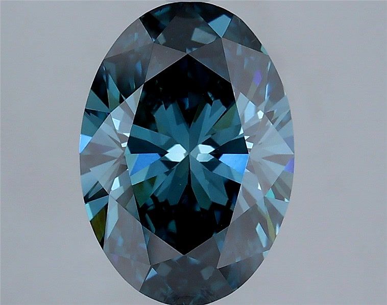 2.77 ct. oval Lab Grown Diamond front image