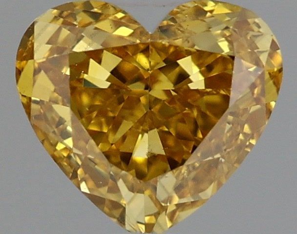Diament 0.57 ct Fancy Vivid Yellowish Orange/SI1