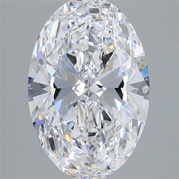 3.06 ct. oval Lab Grown Diamond front image
