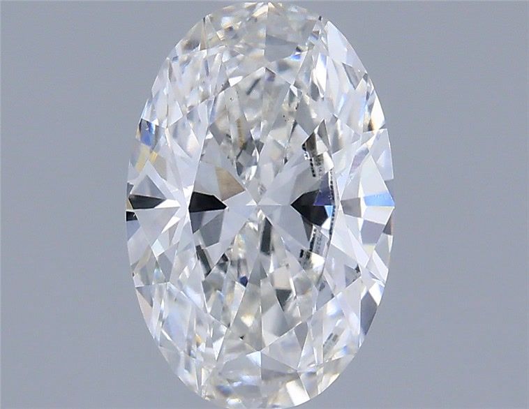 0.77 ct. oval Lab Grown Diamond front image