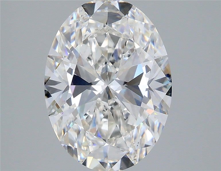 3.86 ct. oval Lab Grown Diamond front image