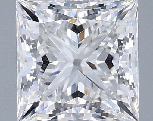 1.1 ct lab-grown Princess Diamond