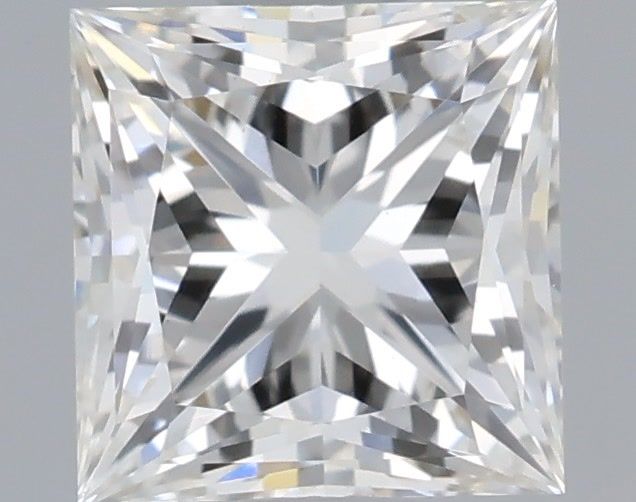 0.64 ct. princess Lab Grown Diamond front image