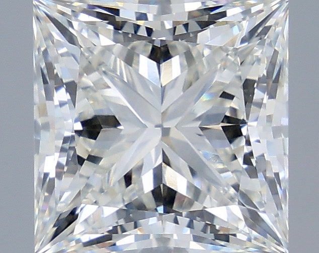 4.55 ct. princess Lab Grown Diamond front image