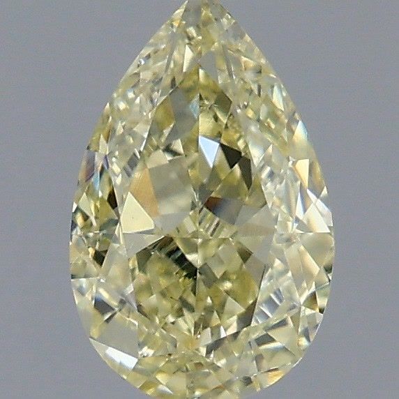 Diament 0.71 ct Fancy Light Yellow/SI1