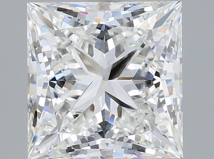 2.95 ct. princess Lab Grown Diamond front image