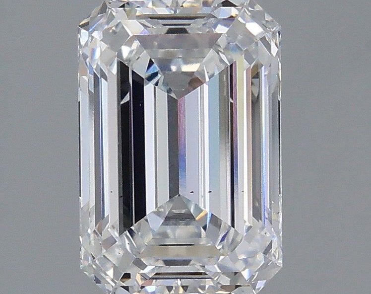2.73 ct. emerald Lab Grown Diamond front image